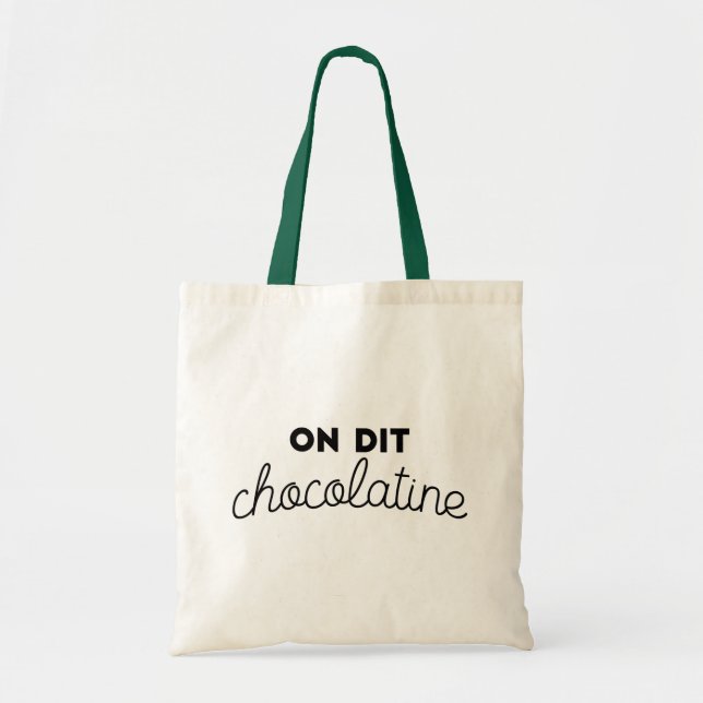 Bolsa de mano Chocolatina (Frente)