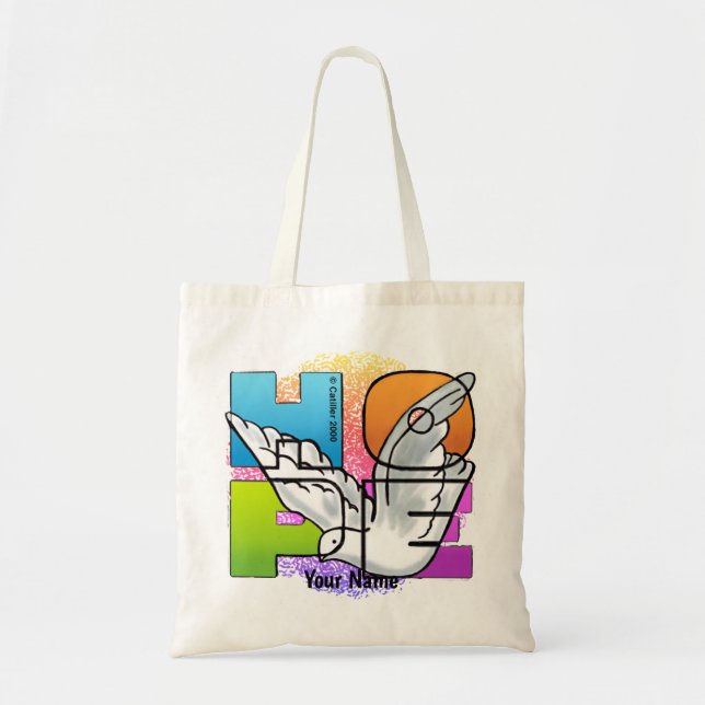 Bolsa de mano Christian Hope Dove (Frente)