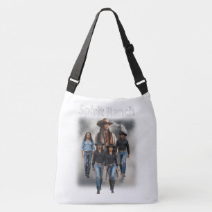 Bolsa de mano con arte de portada de Spirit Ranch