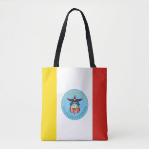 Bolsa de mano con bandera de Columbus, Ohio