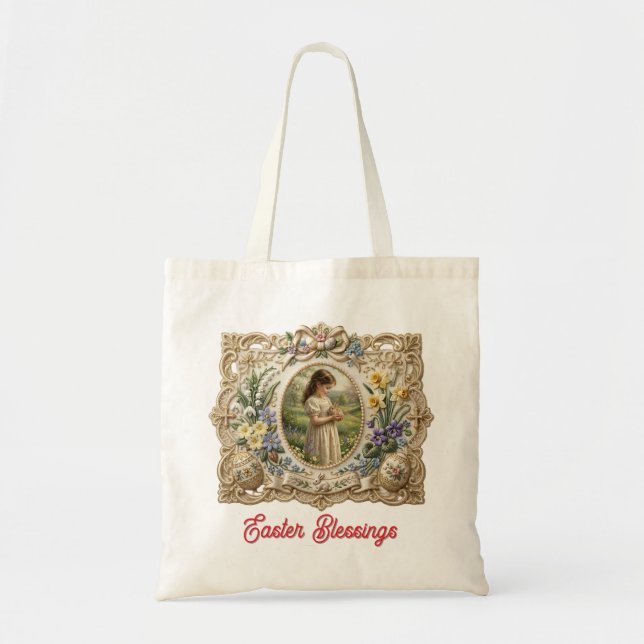 Bolsa de mano con bendiciones personalizadas de Pa (Frente)