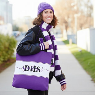 Bolsa de mano con bloque de colores personalizada 