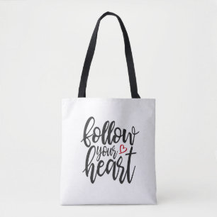 Bolsa de mano con cita del Día de San Valentín S
