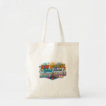 Bolsa de mano con cita Stay Positive Work Hard