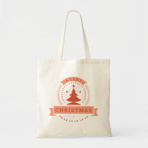 Bolsa de mano con diseño navideño rad