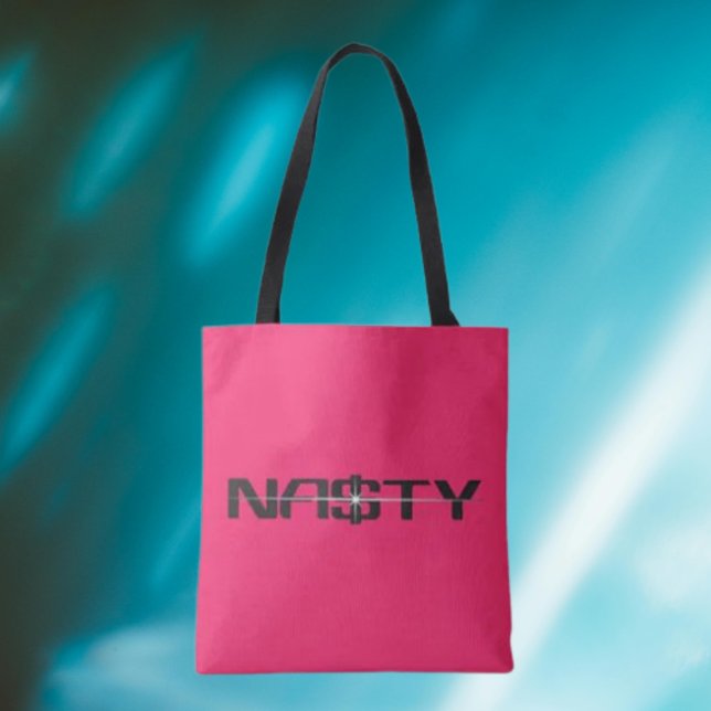Bolsa de mano con el dicho NASTY (Subido por el creador)