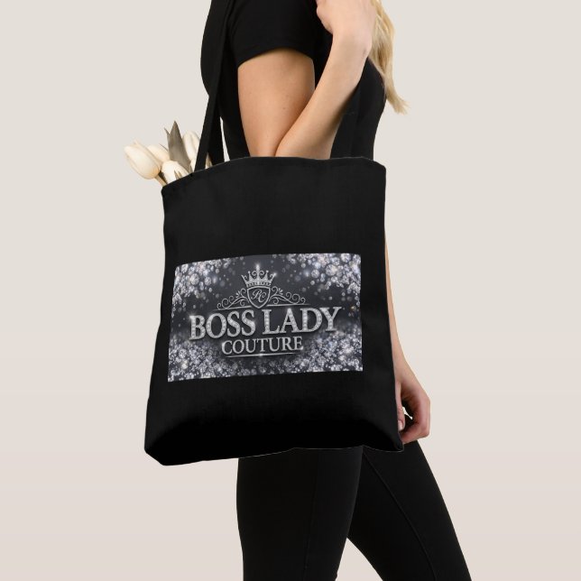 Bolsa de mano con estampado total Boss Lady Coutur (Detalle)