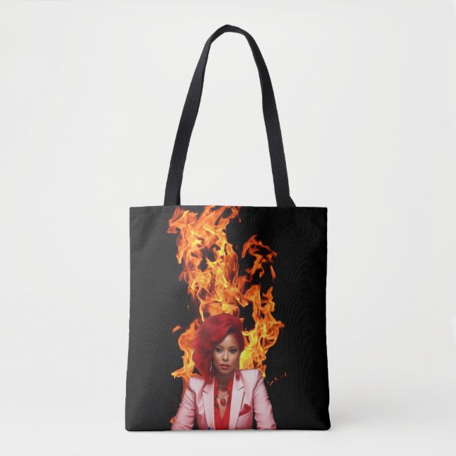 Bolsa de mano con estampado total de Jefa (Anverso)