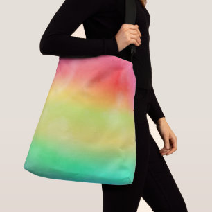 Bolsa de mano con estampado total, grande
