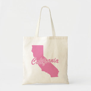 Bolsa de mano con forma del estado de California