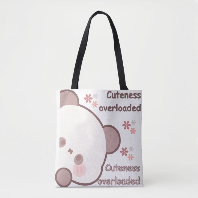 Bolsa de mano con ilustración adorable de estilo K (Anverso)