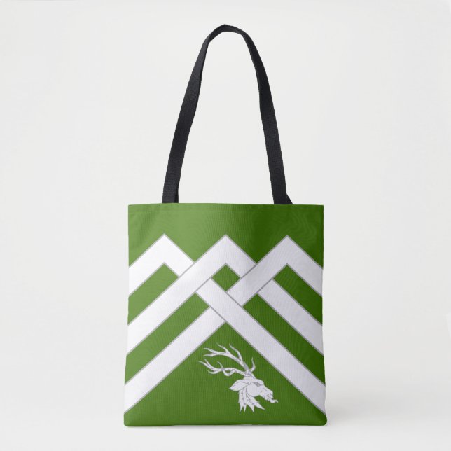 Bolsa de mano con insignia de la población del can (Anverso)