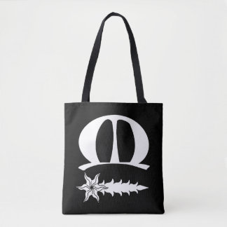 Bolsa de mano con insignia de la población del Rei