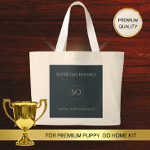 Bolsa de mano con kit inicial oficial para cachorr