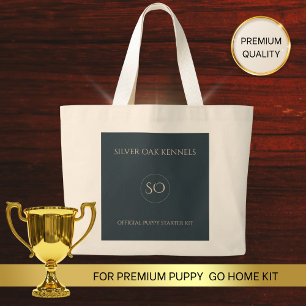 Bolsa de mano con kit inicial oficial para cachorr