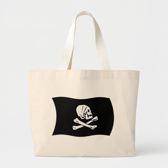 Bolsa de mano con la bandera de Henry Every (Frente)