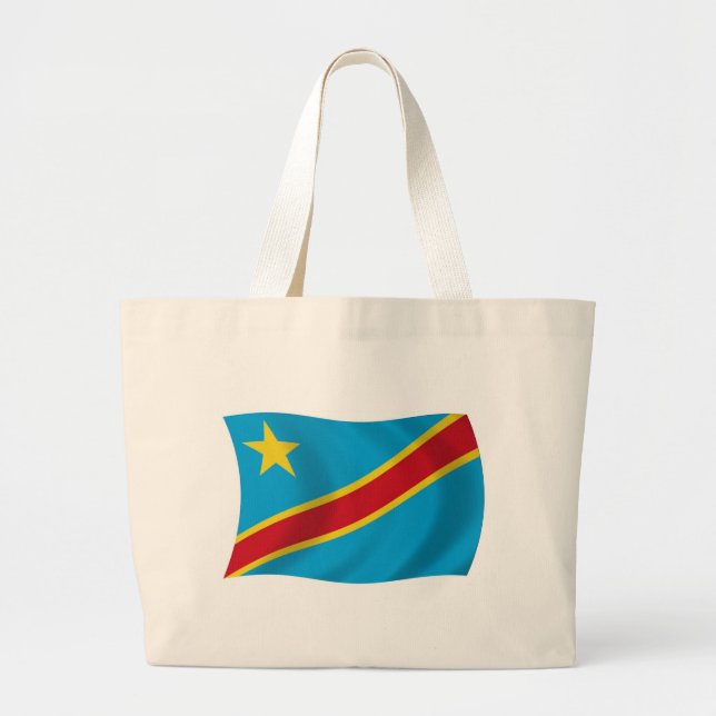 Bolsa de mano con la bandera de la República Democ (Frente)