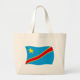 Bolsa de mano con la bandera de la República Democ