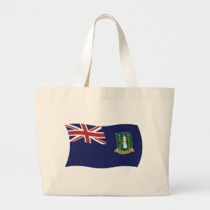 Bolsa de mano con la bandera de las Islas Vírgenes
