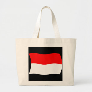 Bolsa de mano con la bandera de Mónaco
