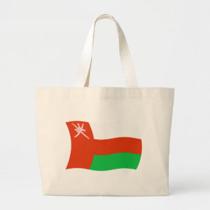 Bolsa de mano con la bandera de Omán