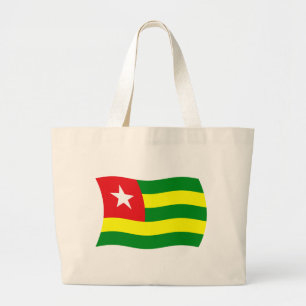 Bolsa de mano con la bandera de Togo