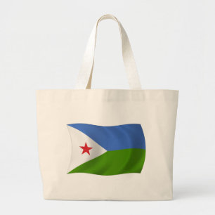 Bolsa de mano con la bandera de Yibuti