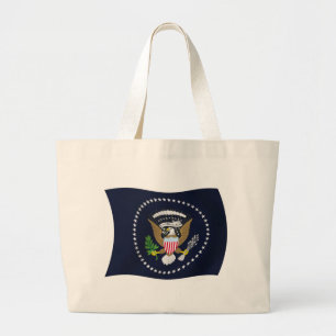 Bolsa de mano con la bandera del sello presidencia