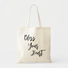 Bolsa de mano con la cita divertida "Bendice tu co