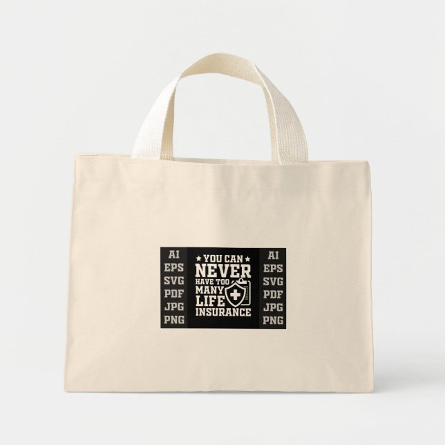 Bolsa de mano con la frase 'Siempre exploté en mi  (Frente)