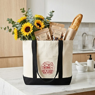 Bolsa de mano con logotipo del nombre del agente i
