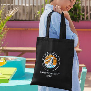 Bolsa de mano con logotipo PET personalizado   Neg