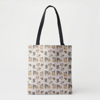 Bolsa de mano con patrón de cabaña de fantasmas ca