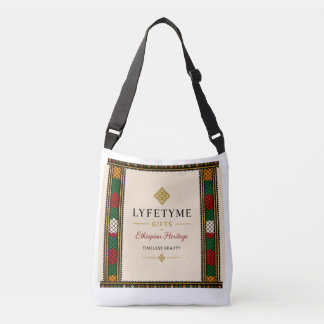 Bolsa de mano con patrón geométrico del patrimonio