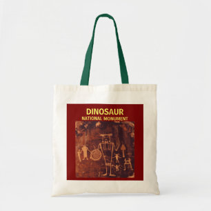 Bolsa de mano con petroglifo del Monumento Naciona