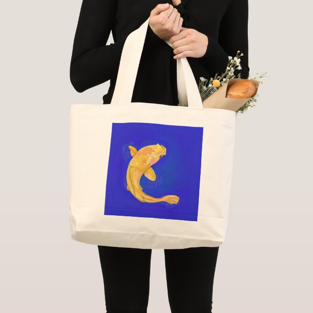 Bolsa de mano con pez naranja (Anverso (producto))