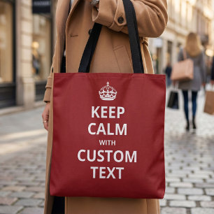 Bolsa de mano con plantilla de cita personalizable