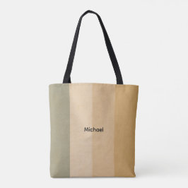 bolsa de mano con rayas decente personalizada