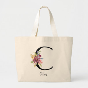 Bolsa de mano con regalo para dama de honor Flor s