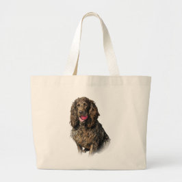 Bolsa de mano con retrato artístico de Boykin Span