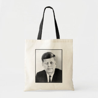 Bolsa de mano con retrato del presidente John F Ke