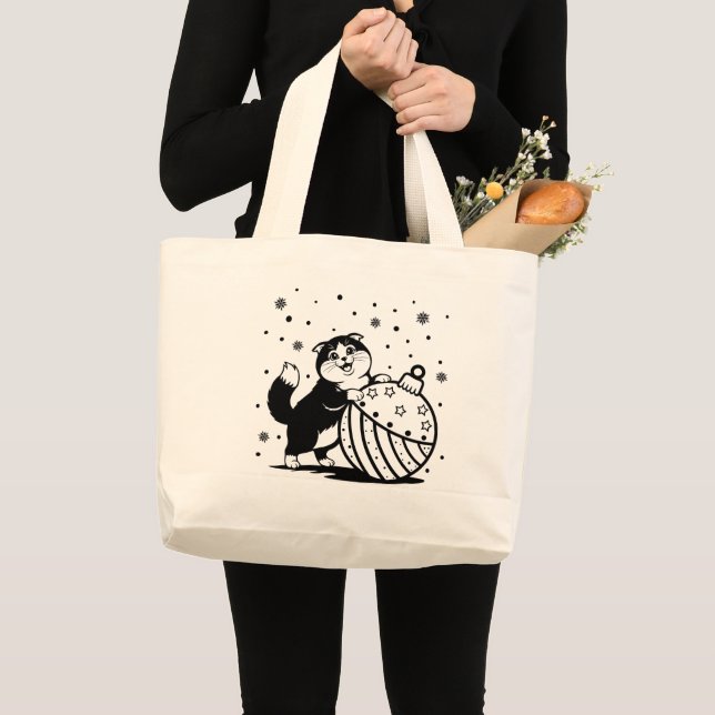Bolsa de mano con un gato (Anverso (producto))