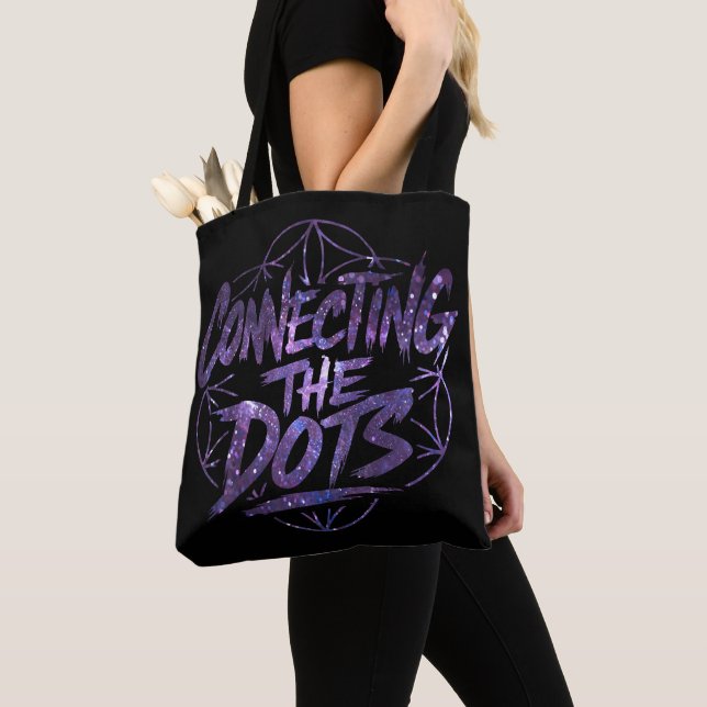 Bolsa de mano Conectando los Puntos con Brillo (Detalle)