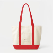 Bolsa de mano Corazón Latido Infinito "Te Amo", Ro