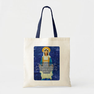 Bolsa de mano cristiana de la Santísima Virgen Mar