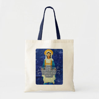 Bolsa de mano cristiana de la Santísima Virgen Mar