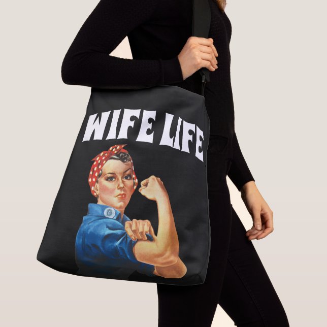 BOLSA DE MANO CRUZADA VIDA DE ESposa (Detalle)