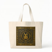 Bolsa de mano cultural de lujo Igbo Ikenga índigo 