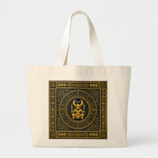 Bolsa de mano cultural de lujo Igbo Ikenga índigo 