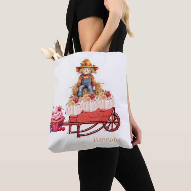 Bolsa de mano, Cumpleaños de Halloween Espantapája (Detalle)